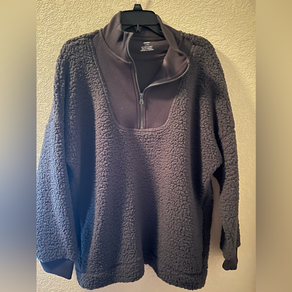 Aerie Sherpa Quarter Zip